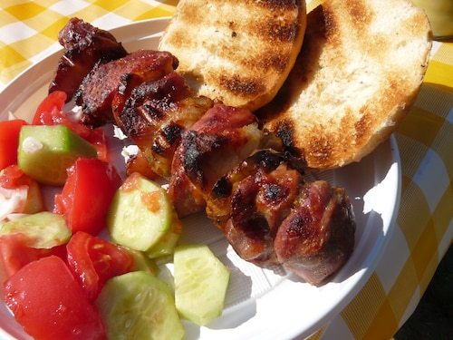 Przepis na Szaszłyki z karkówki Szaszłyki z karkówki