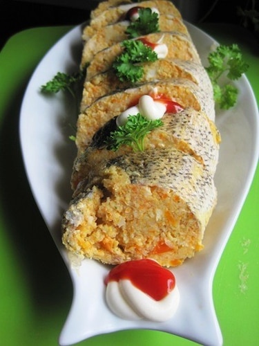 Przepis na Szczupak faszerowany Szczupak faszerowany