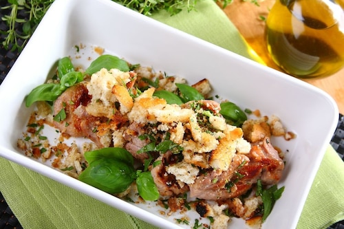 Sznycel cielęcy z grilla   