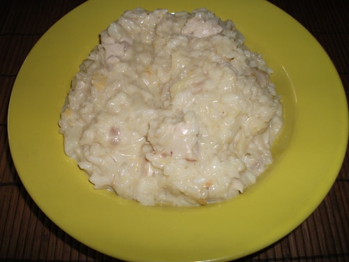 Szparagowe risotto