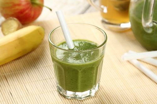 Przepis na Smoothie ze szpinakiem i owocami Smoothie ze szpinakiem i owocami