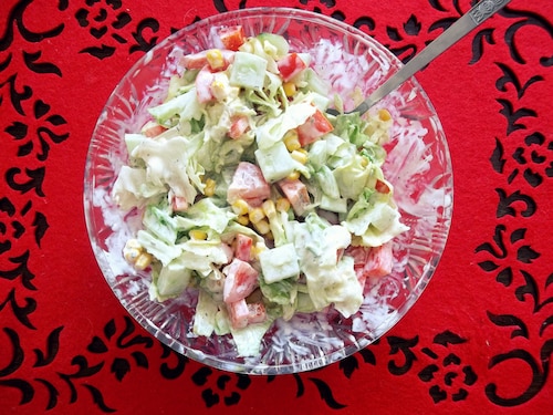 Szybka sałatka do grilla