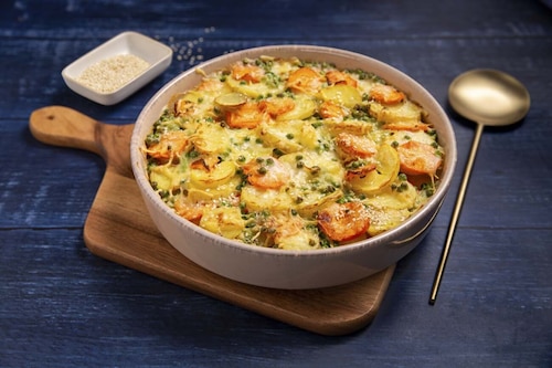 Przepis na Szybka zapiekanka ziemniaczana   Szybka zapiekanka ziemniaczana