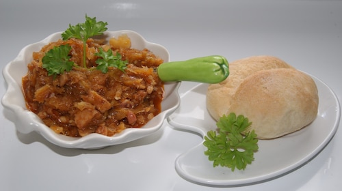 Szybki  bigos z włoskiej kapusty   