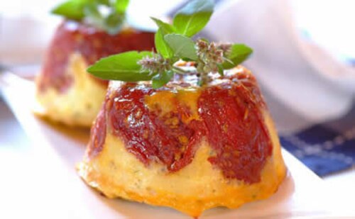 Przepis na Flan serowy Flan serowy