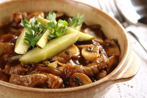 Przepis na Szybki Stroganoff Szybki Stroganoff