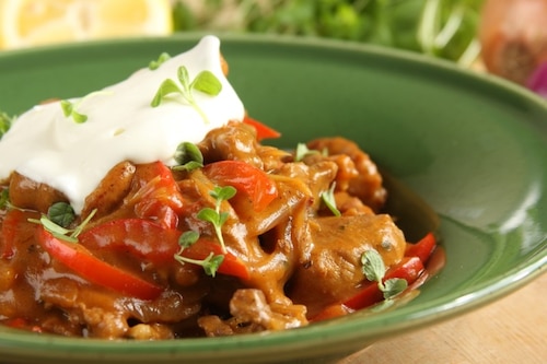 Przepis na Stroganoff wieprzowy Stroganoff wieprzowy