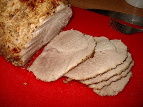 Szynka pieczona, na kanapki