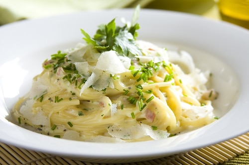 Przepis na Szynkowy sos do makaronu Szynkowy sos do makaronu