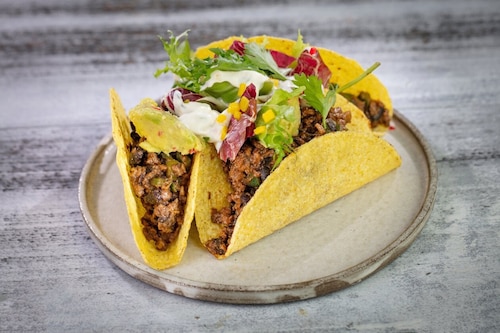 Tacos chili con carne 
