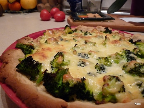 Tarta brokułowo-serowa