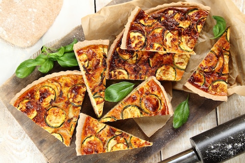 Przepis na Tarta z cukinią Tarta z cukinią