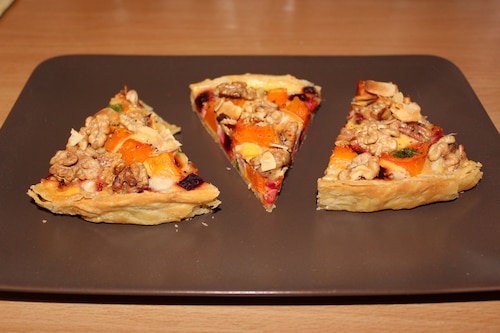 Przepis na Tarta z pieczonymi burakami i dynią Tarta z pieczonymi burakami i dynią