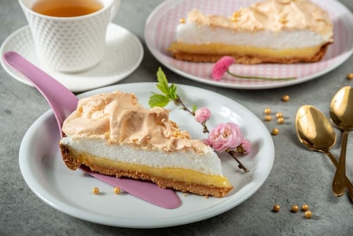 Przepis na Tarta cytrynowa z bezą Tarta cytrynowa z bezą