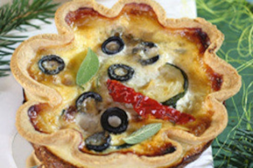 Przepis na Tartaletki z cukinią Tartaletki z cukinią