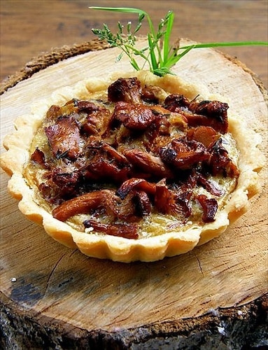 Tartaletki z kurkami