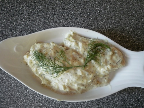 Przepis na Tilapia w sosie koperkowym Tilapia w sosie koperkowym