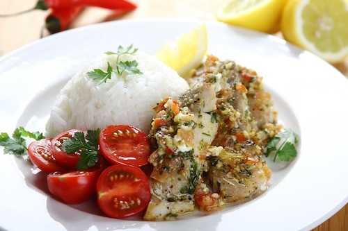 Przepis na Tołpyga w pomidorach i pergaminie Tołpyga w pomidorach i pergaminie