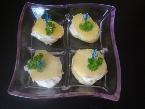 Przepis na Torciki śledziowe-przekąska Torciki śledziowe-przekąska