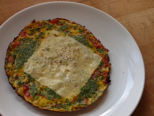 Tortilla śniadaniowa