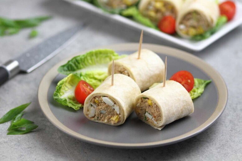 Przepis na Tortilla z tuńczykiem Tortilla z tuńczykiem