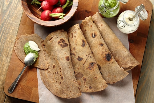 Tortilla z mąki gryczanej