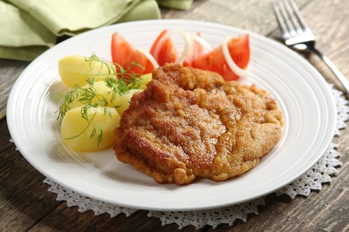 Tradycyjny schabowy z panierką