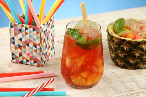 Przepis na Orzeźwiająca herbata prosto z tropików Orzeźwiająca herbata prosto z tropików