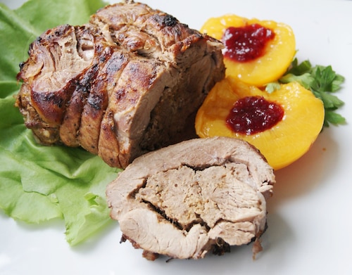 Przepis na Udziec indyczy faszerowany Udziec indyczy faszerowany