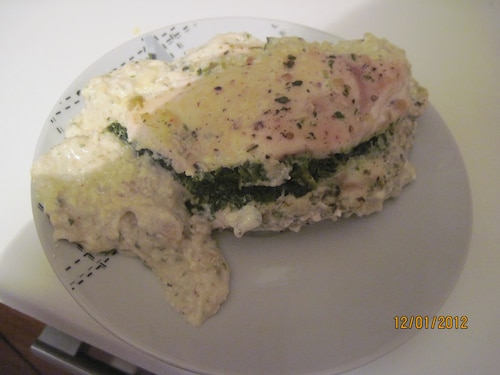 wariacje szpinakowo-serowe