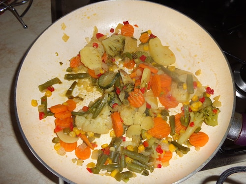 WARZYWA NA PATELNIĘ