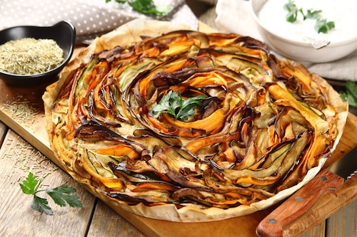 Przepis na Tarta z warzywami Tarta z warzywami