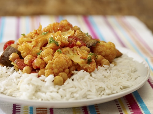 Przepis na Warzywne curry z ryżem Warzywne curry z ryżem