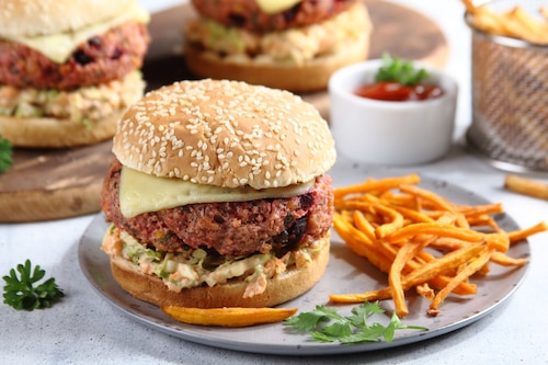 Przepis na Warzywne burgery Warzywne burgery