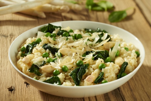 Przepis na Risotto z białych szparagów  Risotto z białych szparagów