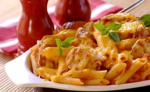 Przepis na Wiejskie penne Wiejskie penne