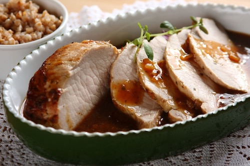 Przepis na Wielkanocny schab pieczony  Wielkanocny schab pieczony