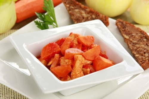 Przepis na Wieprzowina duszona z koprem włoskim Wieprzowina duszona z koprem włoskim