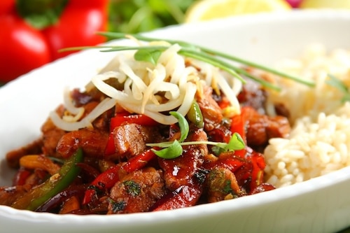 Przepis na Wieprzowina stir fried - VIDEO Wieprzowina stir fried - VIDEO