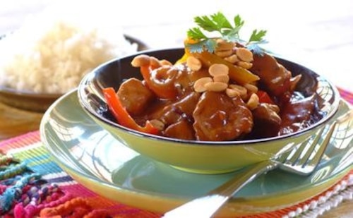 Przepis na Wieprzowina w sosie słodko-kwaśnym Wieprzowina w sosie słodko-kwaśnym