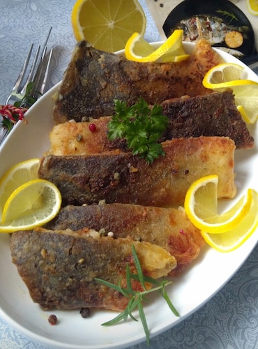 Przepis na Karp smażony na maśle klarowanym Karp smażony na maśle klarowanym