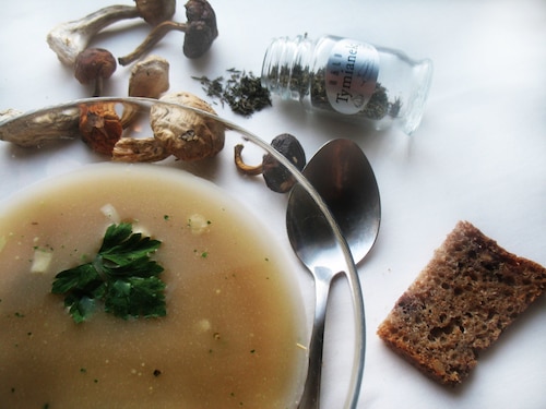 Wigilijna zupa grzybowa