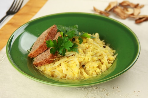 Przepis na Wigilijny groch z kapustą Wigilijny groch z kapustą