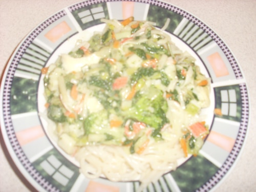 Przepis na Wiosenne spagetti Wiosenne spagetti