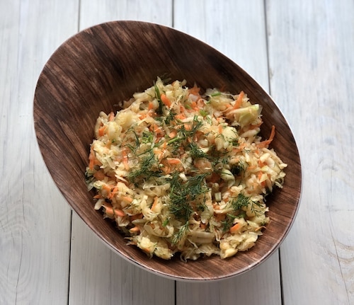 Witaminowa surówka  z kapusty