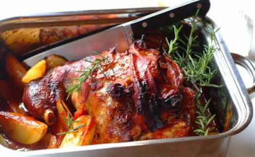 Wolno pieczona jagnięcina 