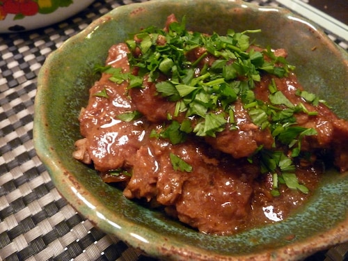 Wołowina z kaszą gryczaną