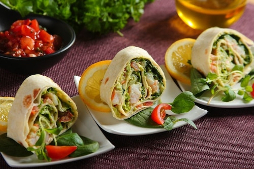 Przepis na Tortilla z krewetkami Tortilla z krewetkami