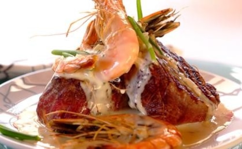 Przepis na Stek Surf&Turf Stek Surf&Turf