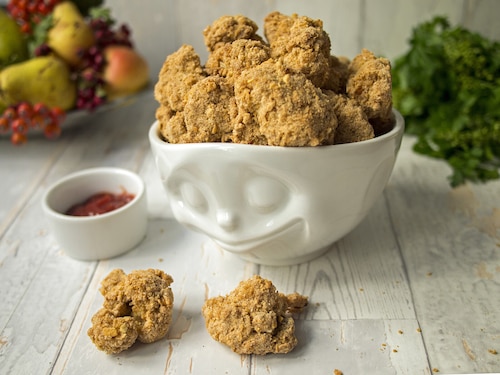 Przepis na Chrupiące kąski kalafiora Chrupiące kąski kalafiora